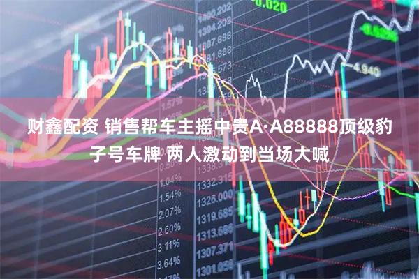 财鑫配资 销售帮车主摇中贵A·A88888顶级豹子号车牌 两人激动到当场大喊